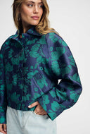 Gebloemd jasje floral jacquard
