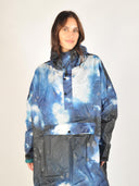 Donkerblauwe regenponcho starry night