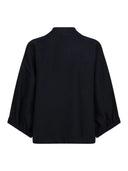 Donkerblauwe kimono par