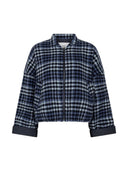 Geruite bomber jacket cidore