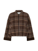 Geruite bomber jacket cidore