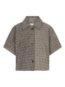 Kort jasje met tweed textuur cisabo