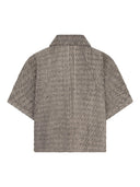 Kort jasje met tweed textuur cisabo