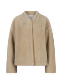 Licht bruine teddy jacket celio