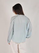 Blouse met ajour details