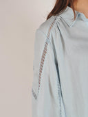 Blouse met ajour details