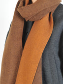 Lange sjaal met franjes