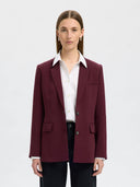 Bordeaux blazer rita