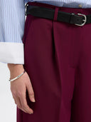 Bordeaux pantalon fedora