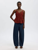 Loose barrel jeans hanny