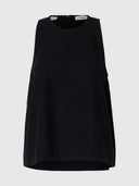 Mouwloze linnenmix top luisa