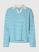 Gestreepte top milly ls polo