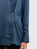 Blauwe blouse jolly