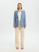 Lichtblauwe blazer rita ls classic