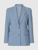 Lichtblauwe blazer rita ls classic