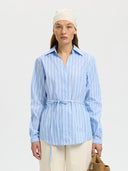 HELGA REGULAR LS TIE SHIRT B