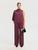 Bordeaux pantalon laurina