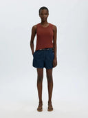 HELLE POINTEL SL KNIT TOP