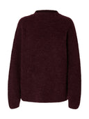 Bordeaux trui sia ras ls knit t-neck