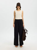 Wide leg broek annie