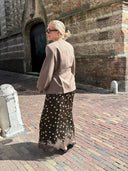 Bruine getailleerde blazer louise