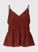 Spaghettiband top jackie strap top