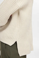 creme trui selma ls knit