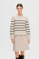 Gestreepte trui liva ls knit