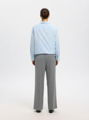 Grijze wide leg pantalon emma-tara