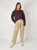 Groene tapered pantalon dora