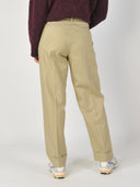 Groene tapered pantalon dora