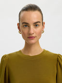 Losvallende sweat top tenny