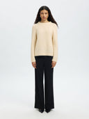 Lichtbeige knit gabella