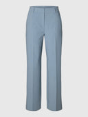 Lichtblauwe pantalon rita mw wide pant