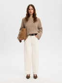 High waist barrel fit jeans ebba