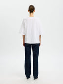 Wit oversized t-shirt colwoman