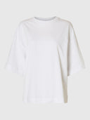 Wit oversized t-shirt colwoman