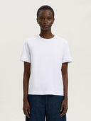 MILA SS EMBROIDERY TEE