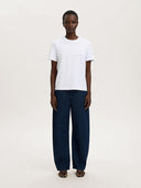 MILA SS EMBROIDERY TEE