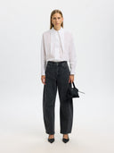 Witte blouse esther relaxed ls shirt