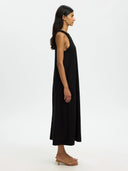 Zwarte maxi dress luisa