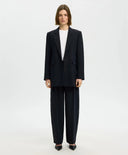 Donkerblauwe barrel pantalon rita