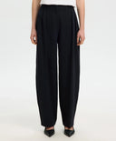 Donkerblauwe barrel pantalon rita