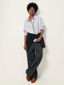 Lichtblauwe blouse botan celeste