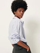 Lichtblauwe blouse botan celeste