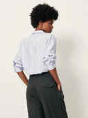 Lichtblauwe blouse botan celeste