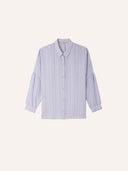 Lichtblauwe blouse botan celeste