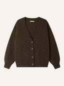 Bruin gebreid vest sweet monroe