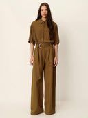 Bruine blouse kalya