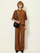 Bruine pantalon tancreto